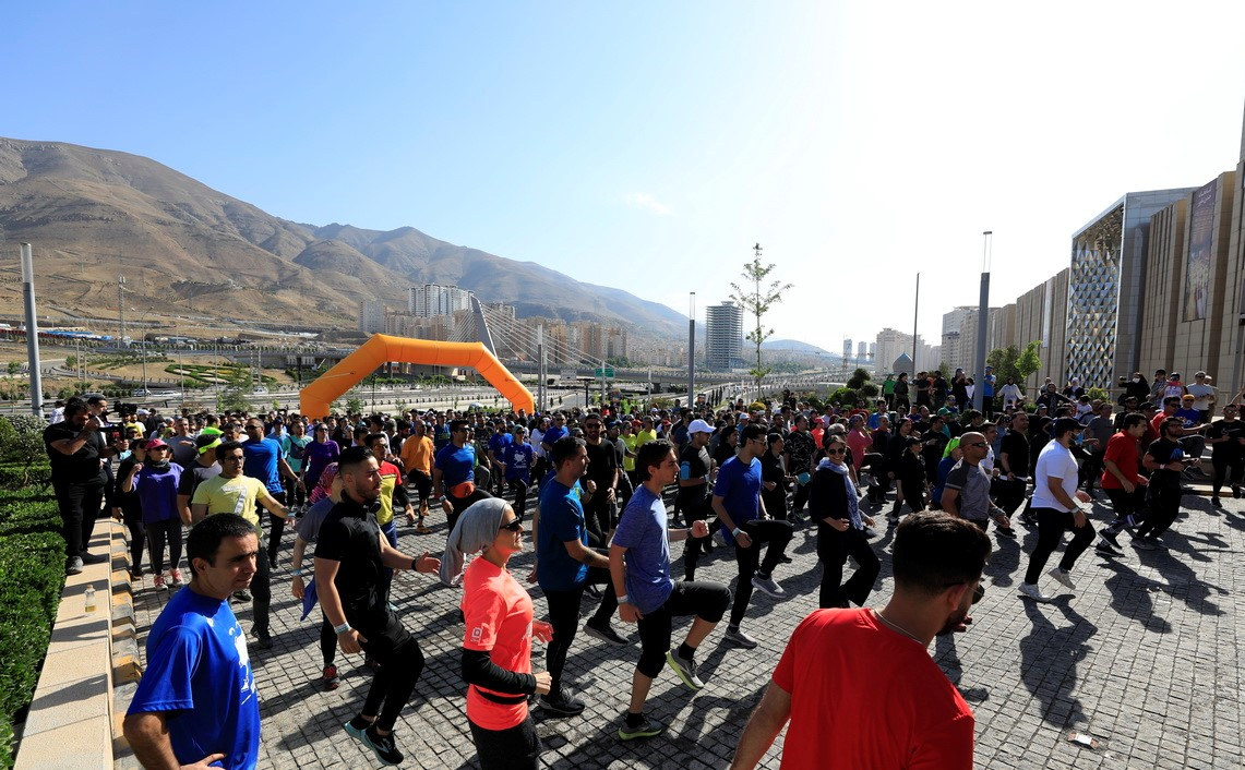 Opening Ceremony of Iran Mall’s Health Road