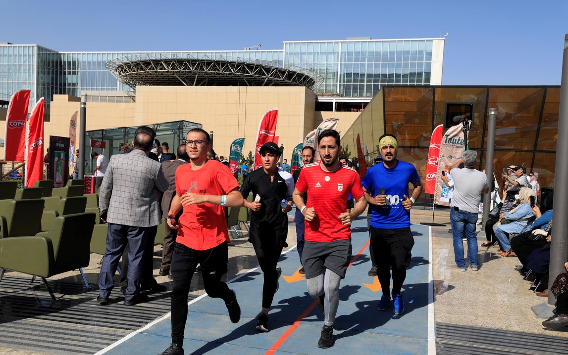 Opening Ceremony of Iran Mall’s Health Road