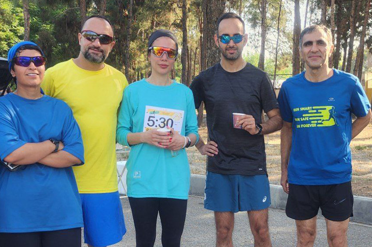 رکوردگیری 5 کیلومتر تهران کلاب