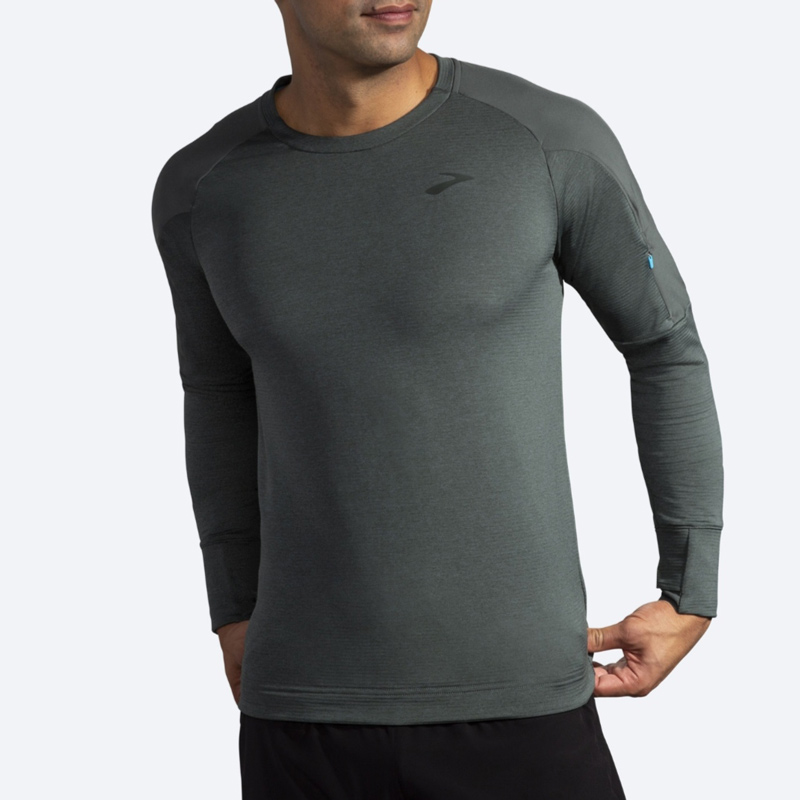 بلوز دویدن ترمال مردانه بروکس مدل Brooks notch thermal long sleeve