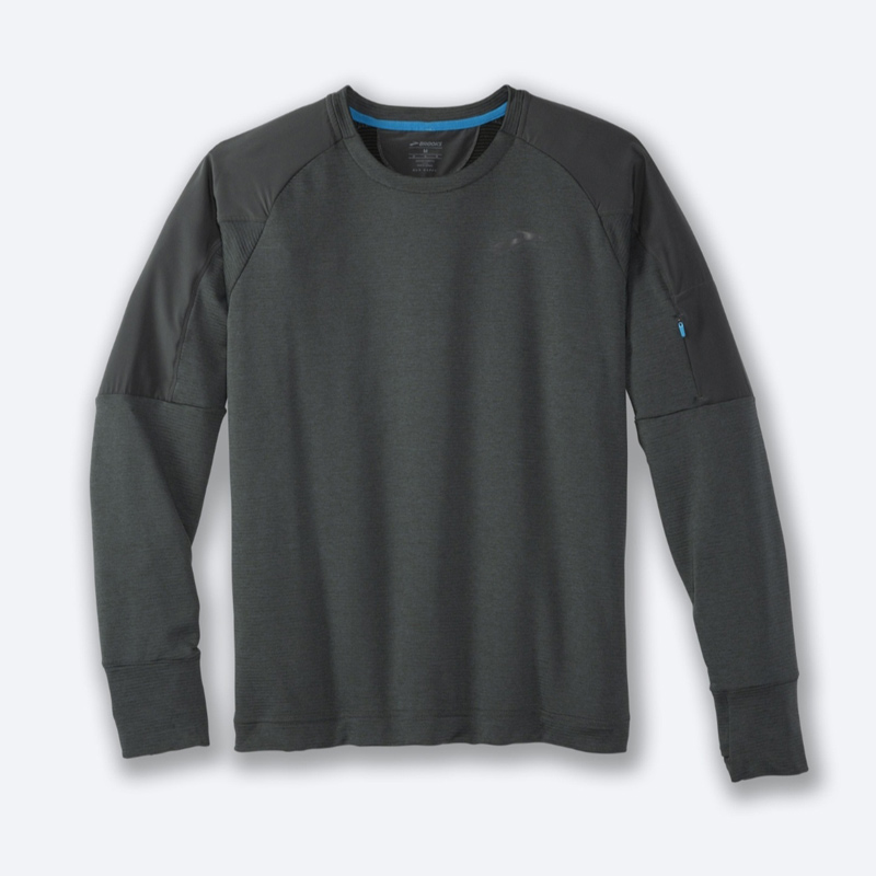 بلوز دویدن ترمال مردانه بروکس مدل Brooks notch thermal long sleeve