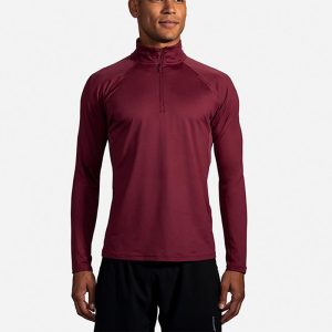نیم زیپ دویدن مردانه بروکس مدل Brooks dash1/2 zip