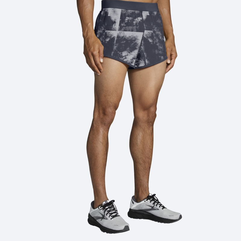 شلوارک دویدن مردانه بروکس مدل Brooks sherpa 3" split short